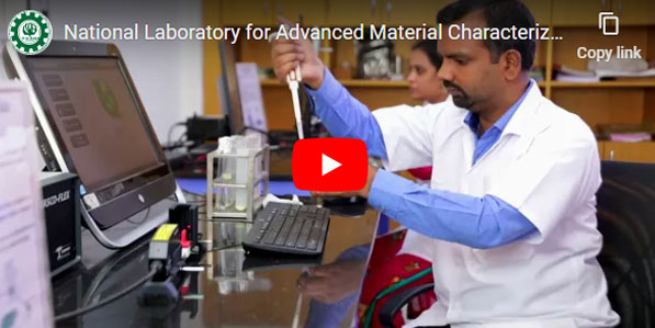 National Laboratory for Advanced Material Characterization ICAR-CIRCOT Mumbai)