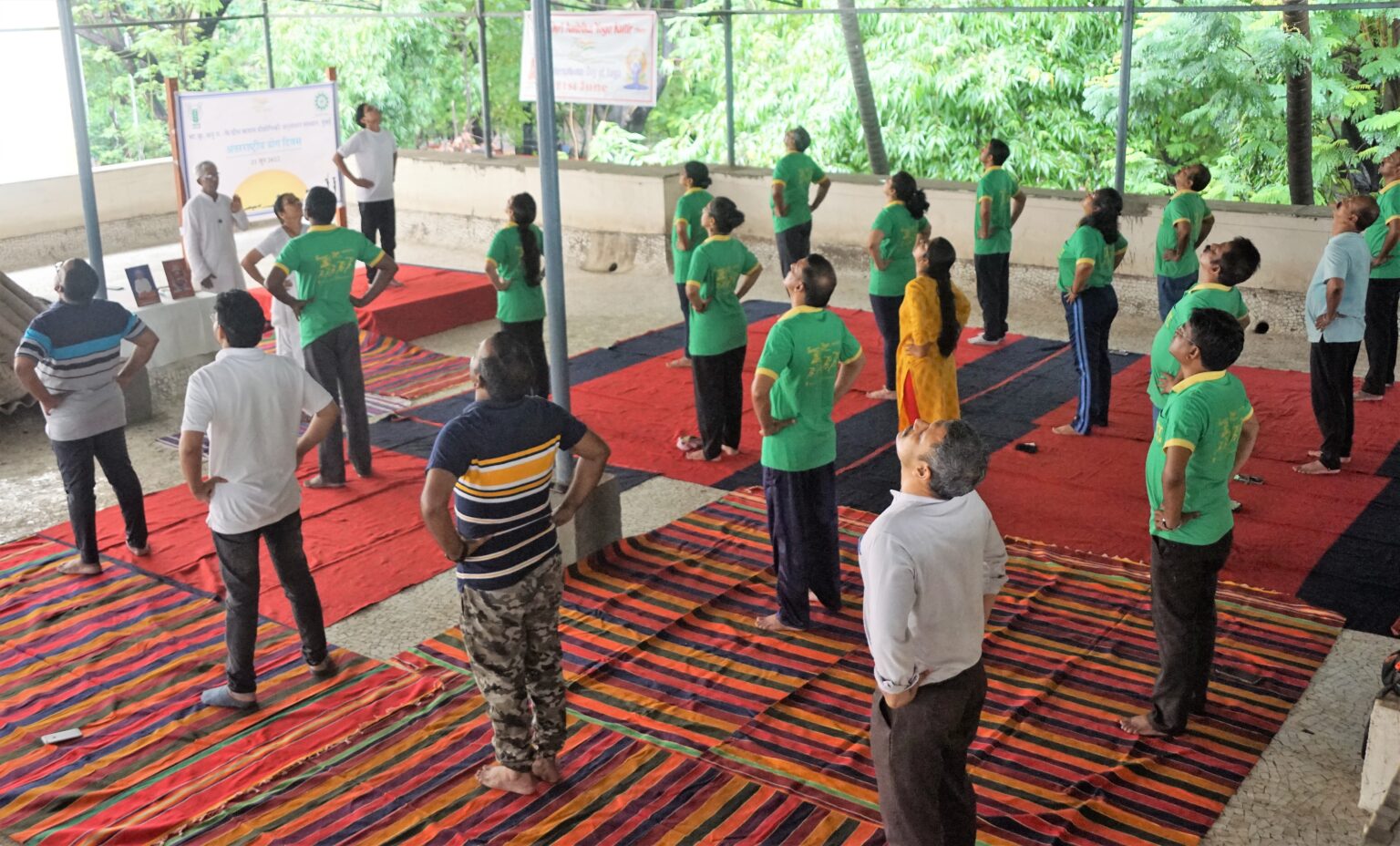 ICAR-Central Institute for Research on Cotton Technology, Mumbai celebrated 42nd DARE-ICAR-CIRCOT public awareness campaign under India @75 with celebration of International Yoga Day-2022 on 21.06.2022 Image-2