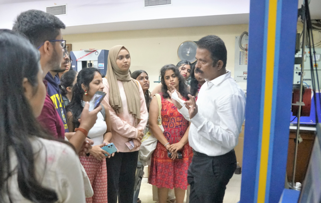 Visit of students from College of National Institute of Fashion Technology, Kharghar at ICAR-CIRCOT, Mumbai. Image-2