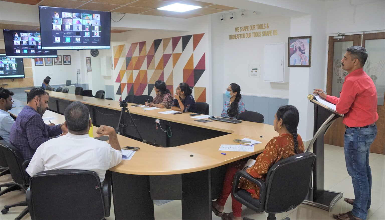 ICAR-Central Institute for Research on Cotton Technology, Mumbai celebrated 35th DARE-ICAR-CIRCOT public awareness campaign under India @75 with “Valedictory function AOP & SAIP of CIRCOT R-ABI 4th COHORT” on 8th April, 2022 Image-3