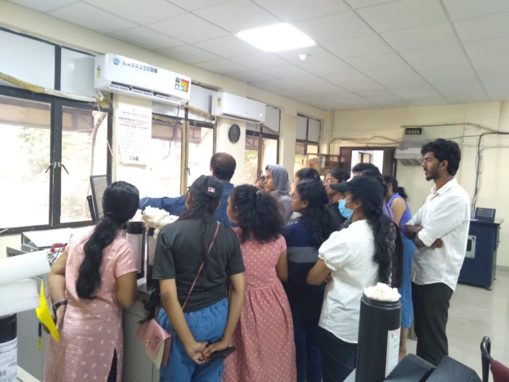 image of Students of Kerala Agricultural University visited ICAR-CIRCOT 2