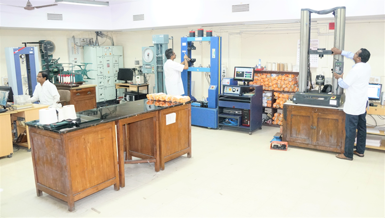 Image of Yarn and Fabric Testing Lab
