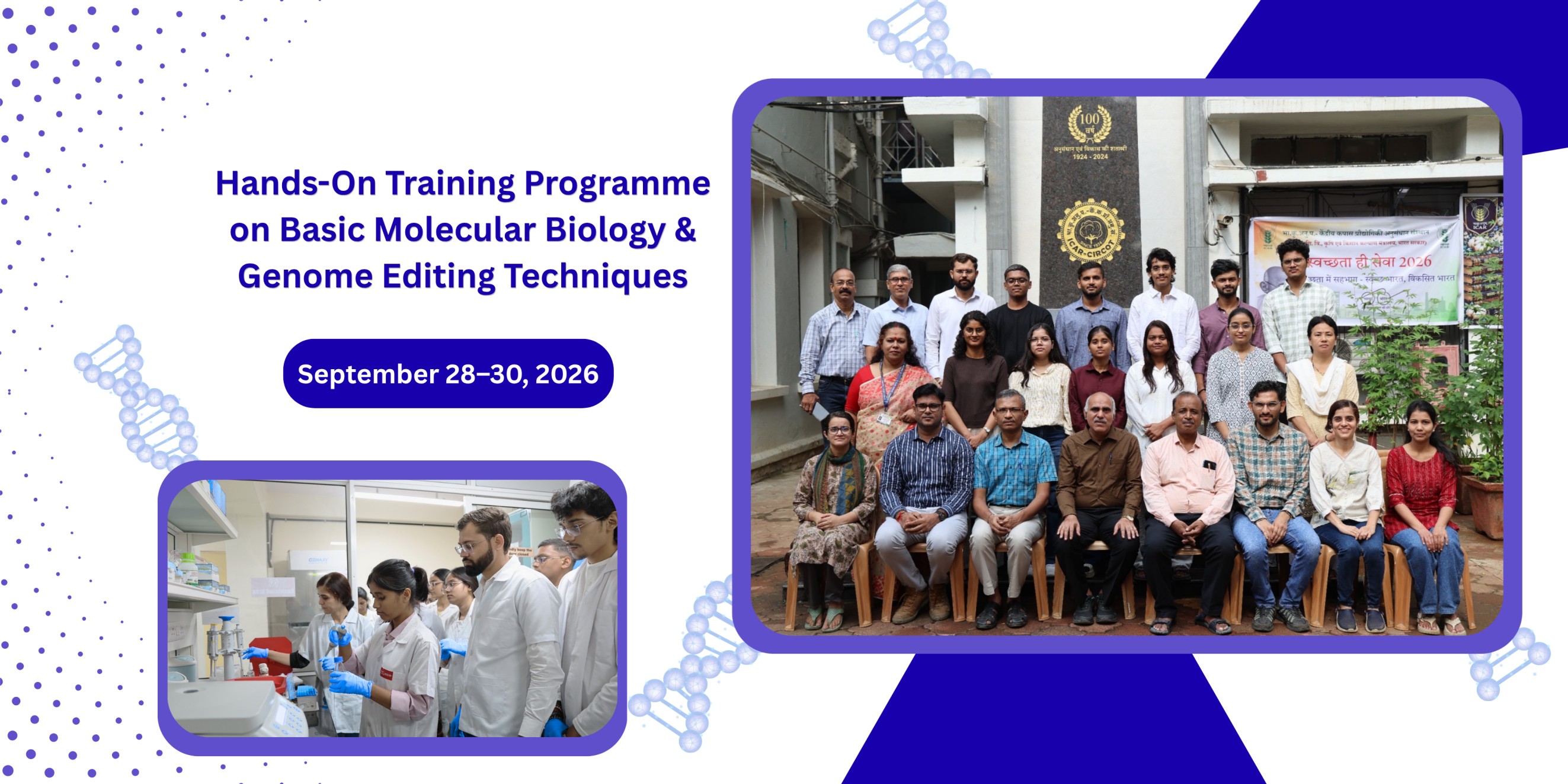 Training Programme on Genome Editing Techniques