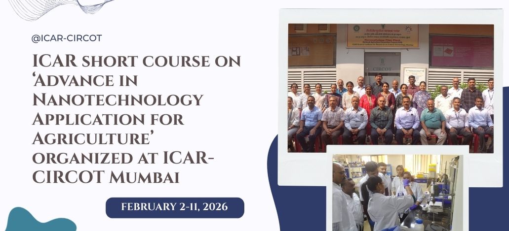 ICAR short course on ‘Advance in Nanotechnology Application Banner
