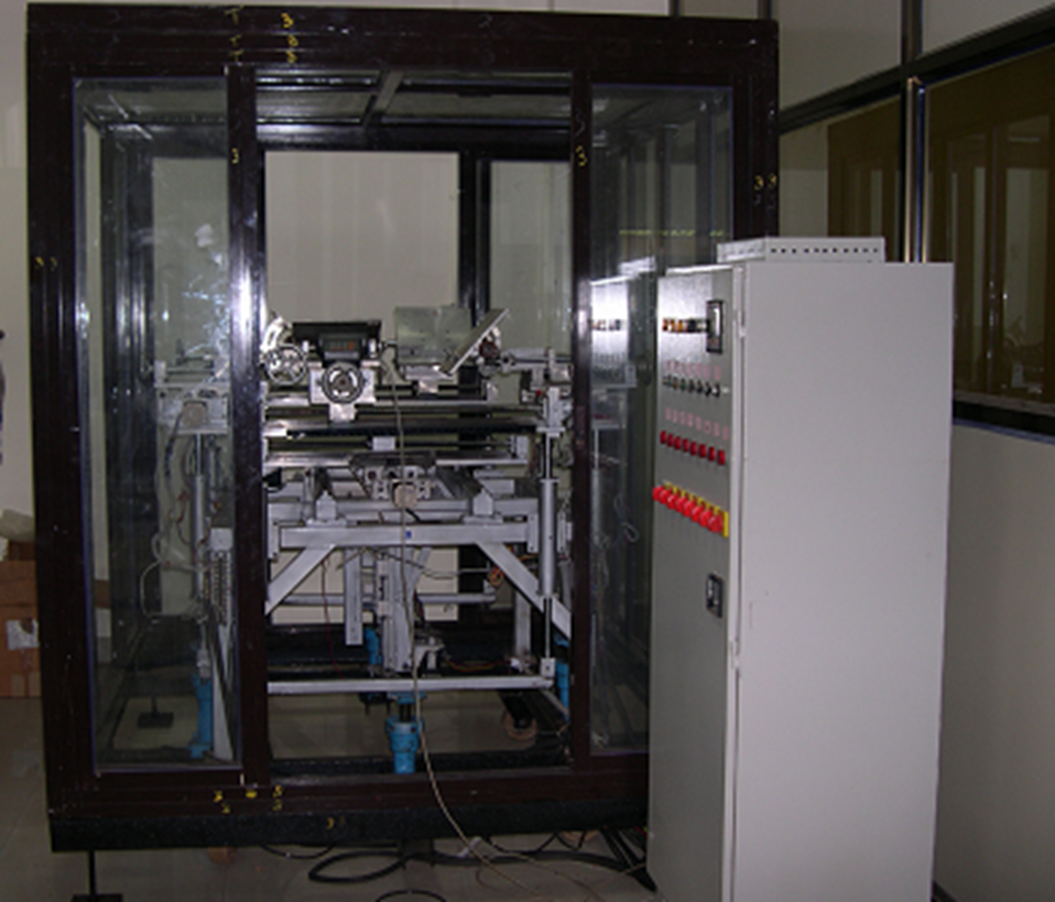 Fabricated Multiphase Electro-spinning Setup