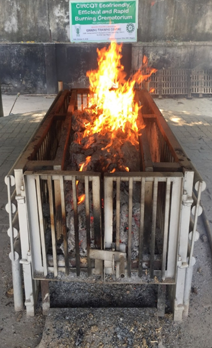 ICAR-CIRCOT Green Crematorium