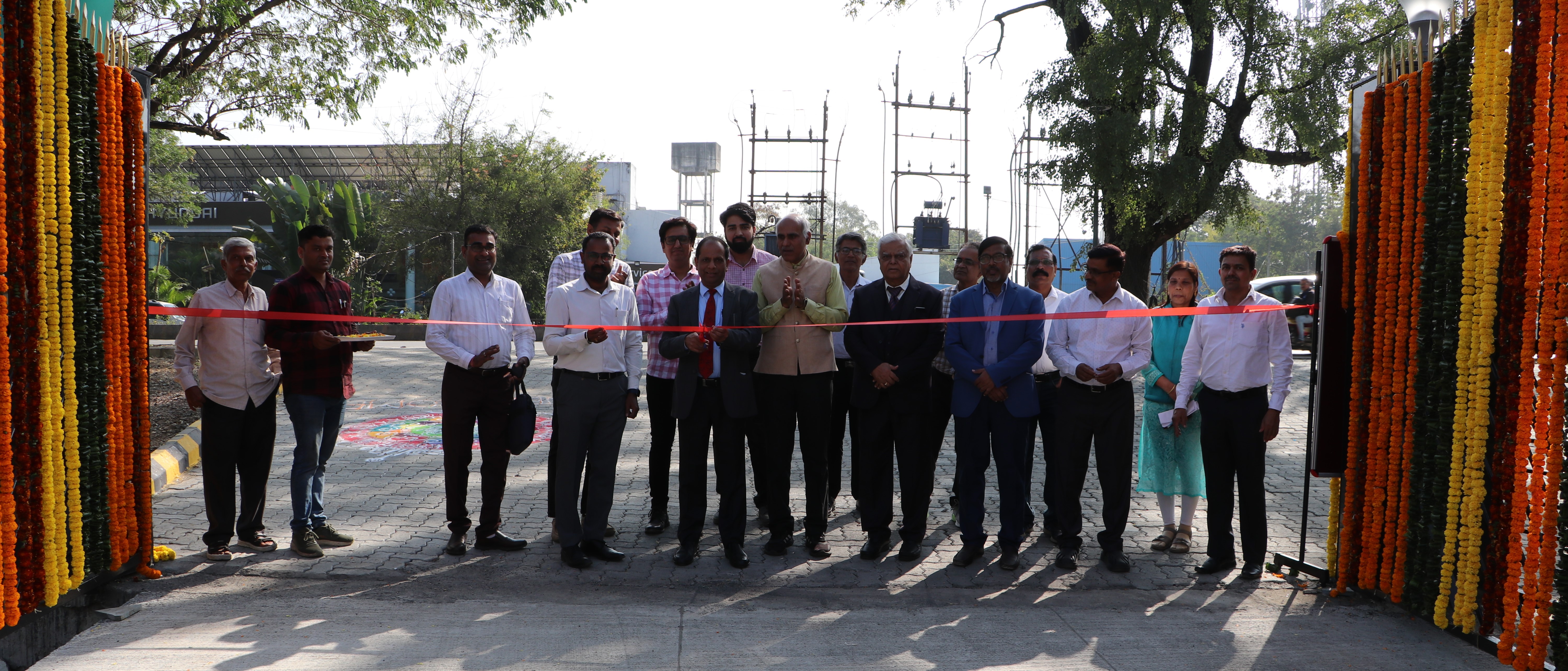 inauguration of main gate of GTC, Nagpur