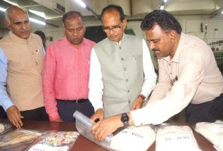 Visit Shivraj singh