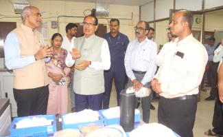 Visit Shivraj singh