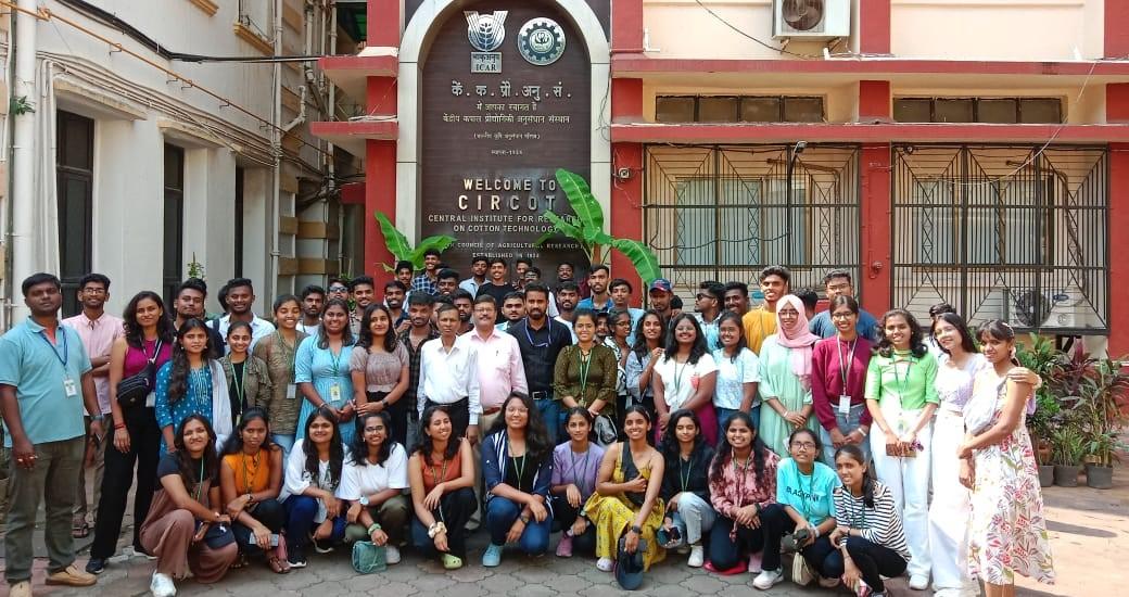 Image of Visit of students from GKVK College, Bangalore to ICAR-CIRCOT