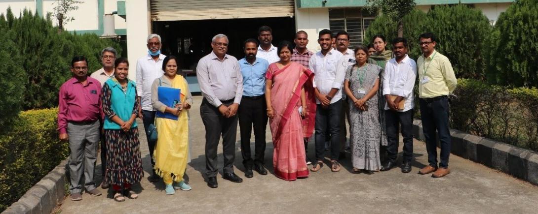 Image of Smt. K. Anitha, Principal Secretary to Govt. of Andhra Pradesh visits Ginning Training Centre, ICAR-CIRCOT, Nagpur.