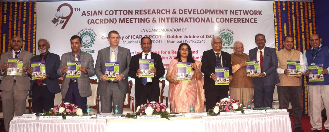 Secretary DARE and DG, ICAR inaugurates 9th ACRDN meeting International Conference at ICAR-CIRCOT