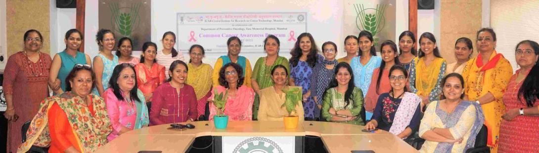 Image of ICAR-CIRCOT organized ‘Common Cancer Awareness Program’ in line with DARE-ICAR Campaign for India@75 on 25th May, 2023.