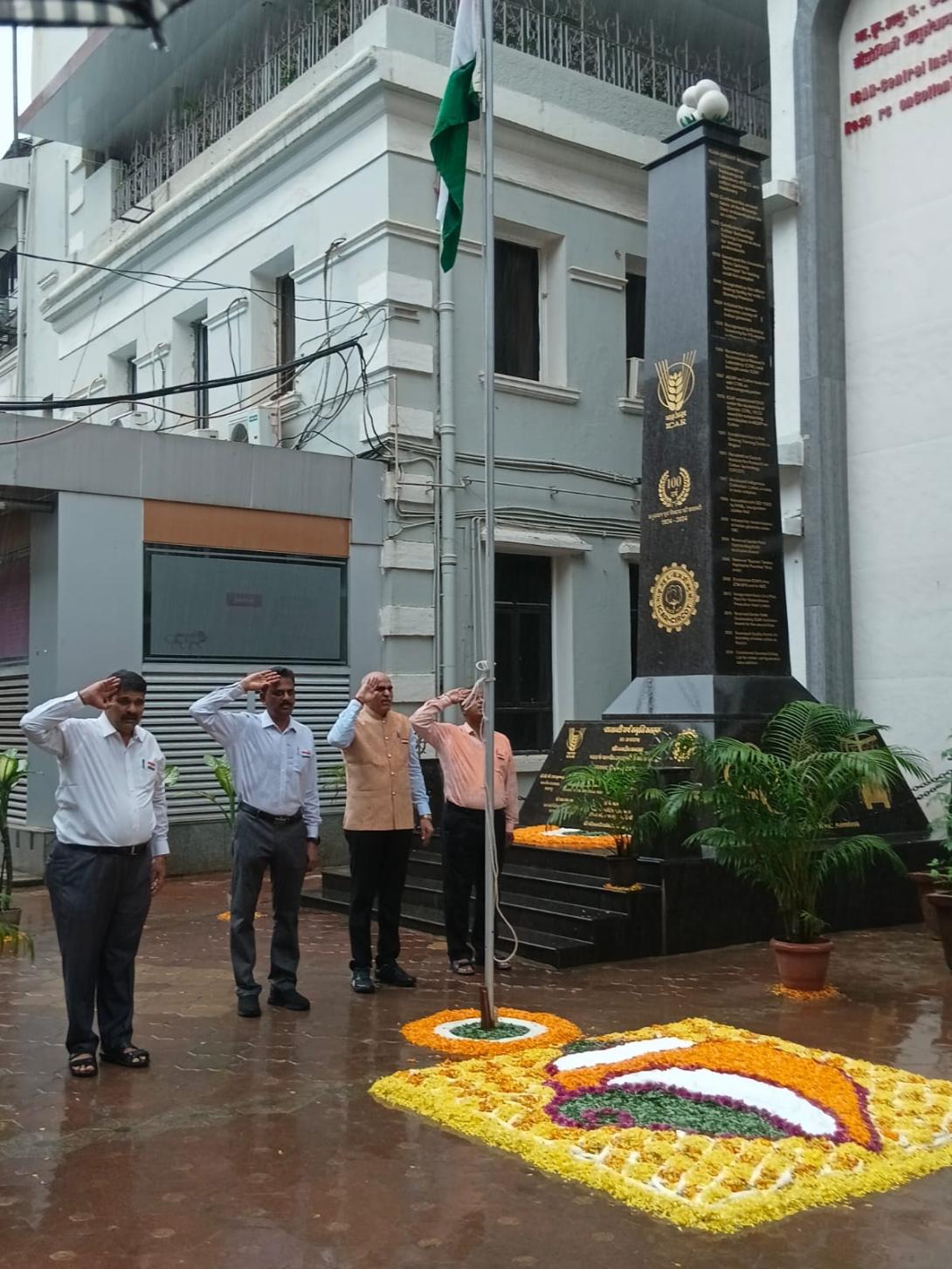 80th Independence Day Celebrated at ICAR-CIRCOT photo