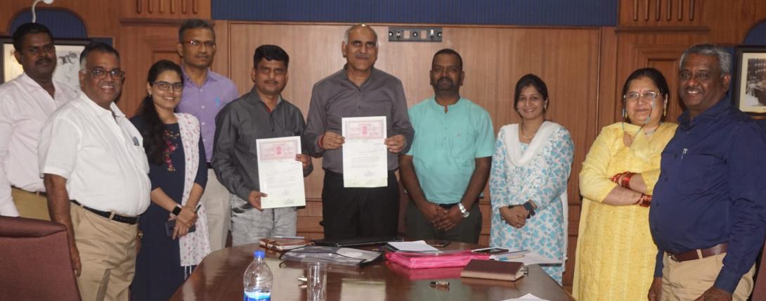 Image of ICAR-CIRCOT inks MoU with M/s. Forecast Agrotech Innovations Pvt. Ltd. for development of rock phosphate nanoformulation