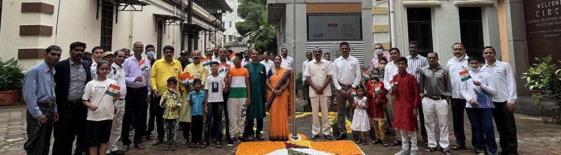 Image of Celebration of “Independence Day” on 15th August 2022 at ICAR-CIRCOT, Mumbai