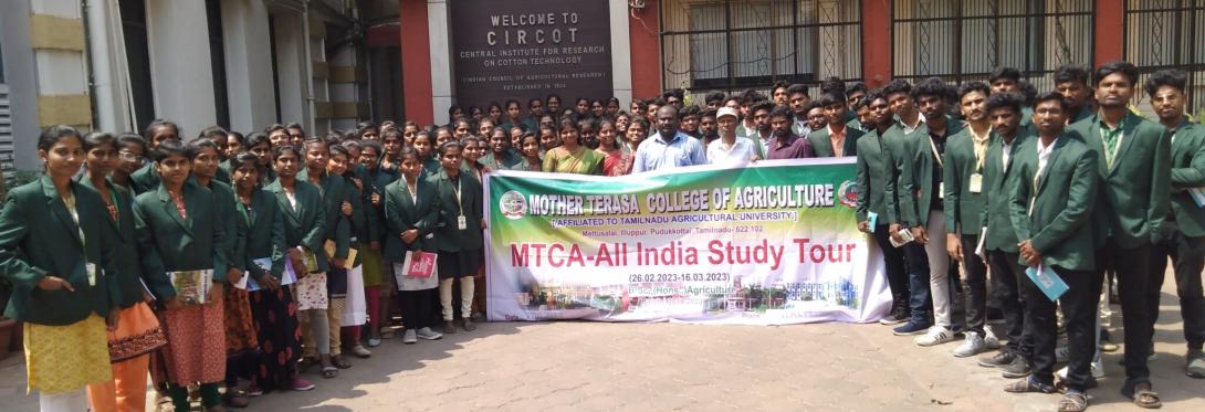 Image of Visit of Students and faculty members from Mother Terasa College of Agriculture (TNAU) Pudukkottal to ICAR-CIRCOT on 3 Mar, 2023.