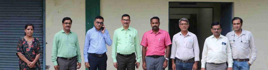 Image of Director, ICAR-National Institute for Abiotic Stress Management (NIASM), Baramati visits GTC, Nagpur.