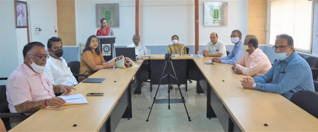 Image of ICAR-CIRCOT orgnaized a webinar on “Solid Waste Management (Crop Residues)’ on 2nd March 2022