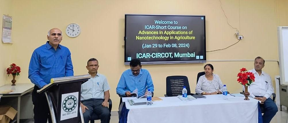 Image of  ICAR Short Course on Nanotechnology inaugurated at ICAR-CIRCOT, Mumbai