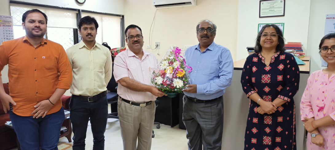 Image of Visit of Dr. K. Srinivas, ADG (IP & TM), ICAR, New Delhi to ABI Centre at ICAR-CIRCOT, Mumbai.