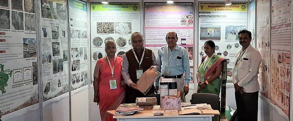 Image of Participation of ICAR-CIRCOT, Mumbai in Exhibition organized on Centenary Celebration of the Cotton Association of India at Mumbai on 18th October 2022.