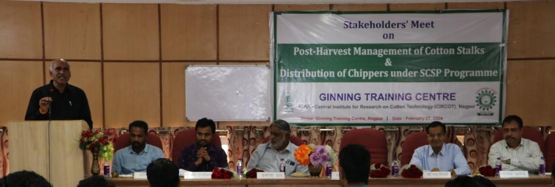 Image of ICAR-CIRCOT Organizes Stakeholders Meet on Post-harvest Management of Cotton stalk
