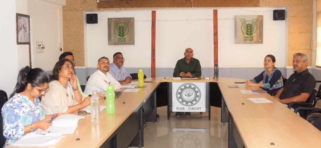 Image of Inauguration of 2 months Agripreneurship Orientation Program (AOP) and Startup Agri Incubation Program (SAIP) of CIRCOT RKVY RAFTAAR ABI at ICAR-CIRCOT, Mumbai on Dec 23, 2022